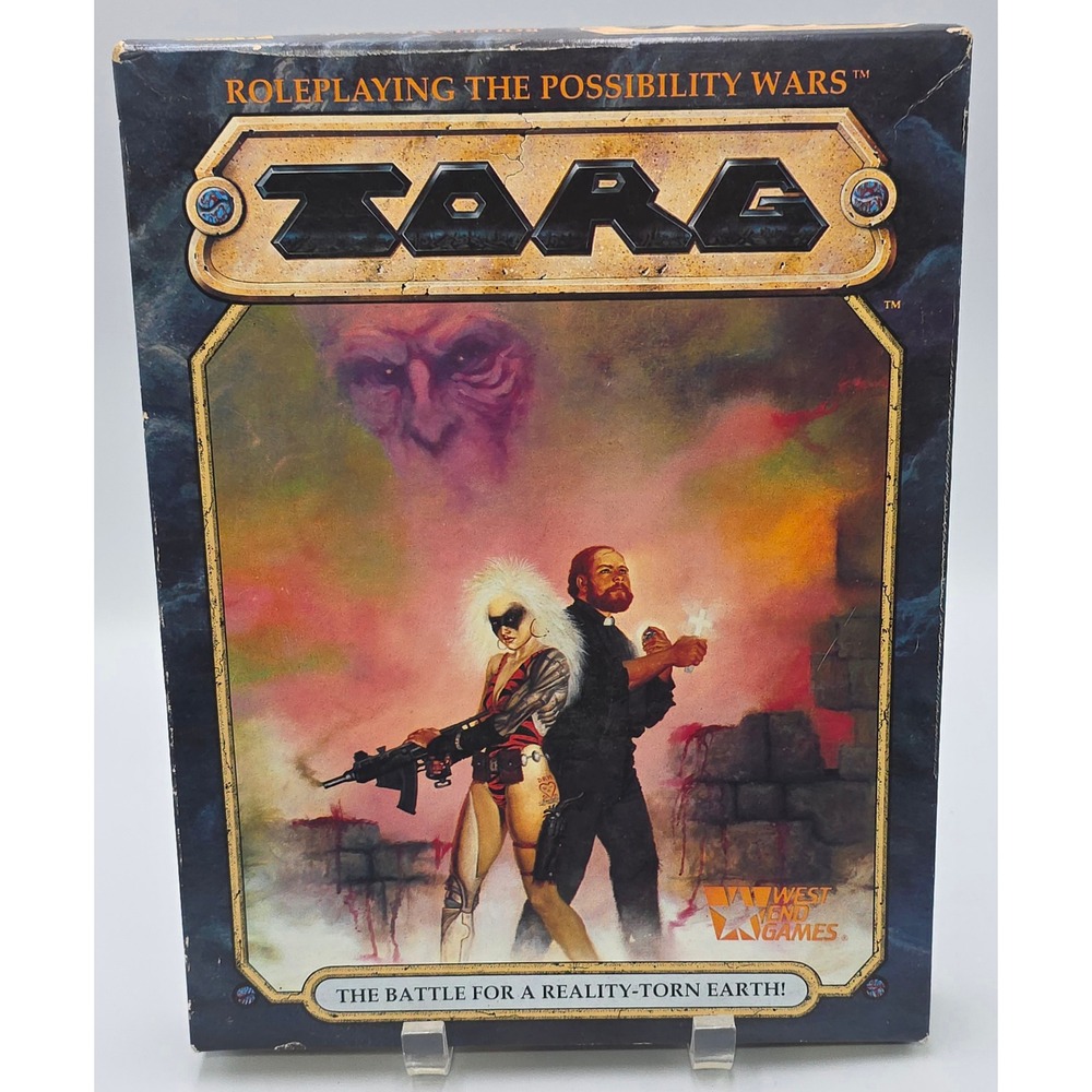 Torg RPG Possibility Wars Rule World and Adventure Books Box set West End‎ Games